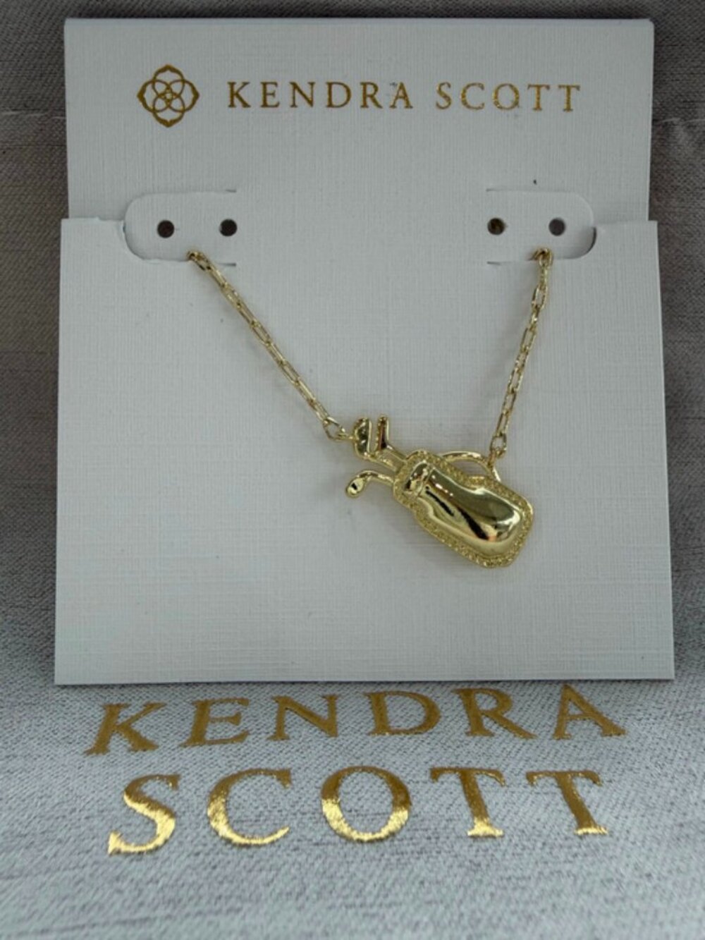 Kendra Scott gold necklace